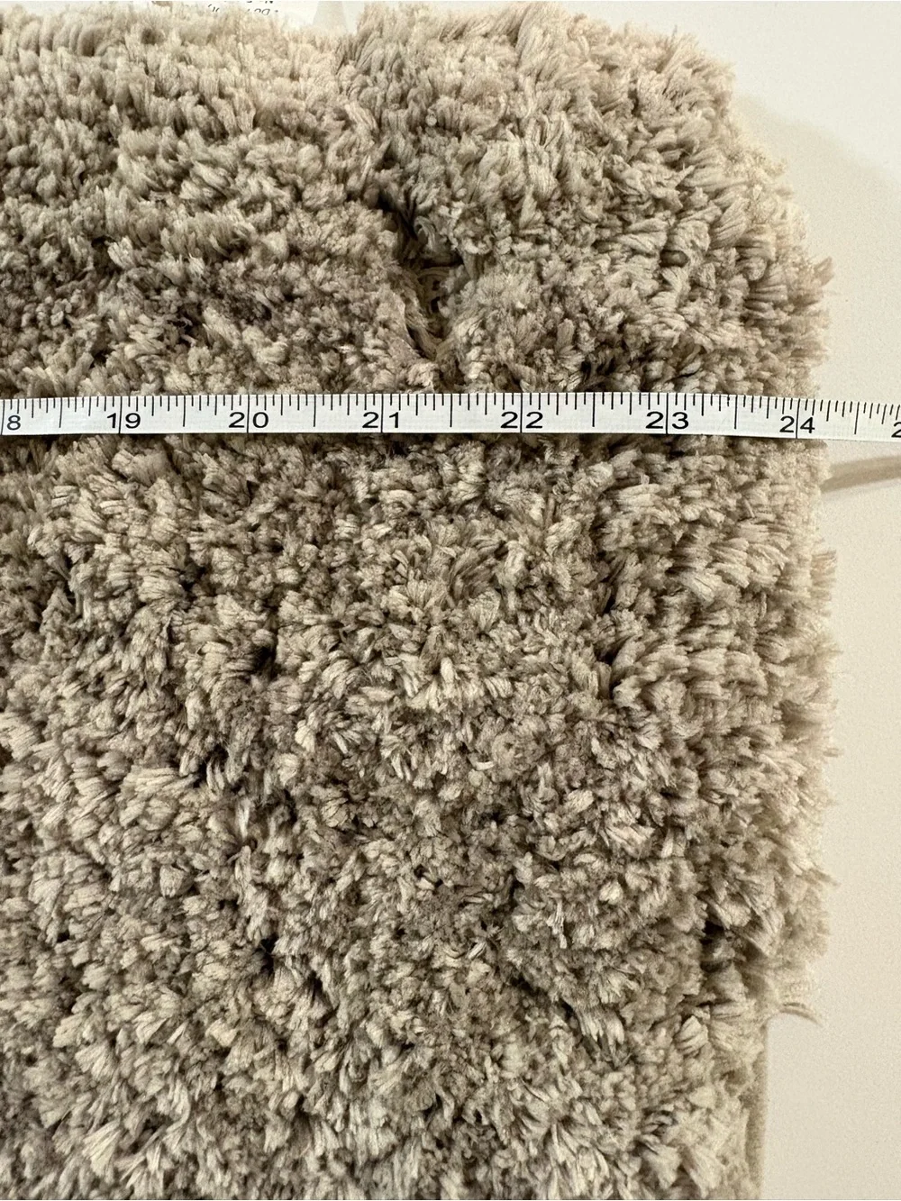 Amazon Plush Taupe Bath Mat - Set of Two